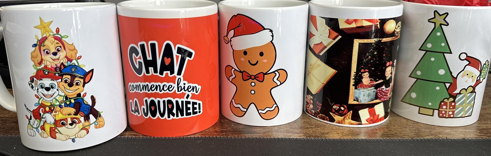 Tasses XL personnalisées